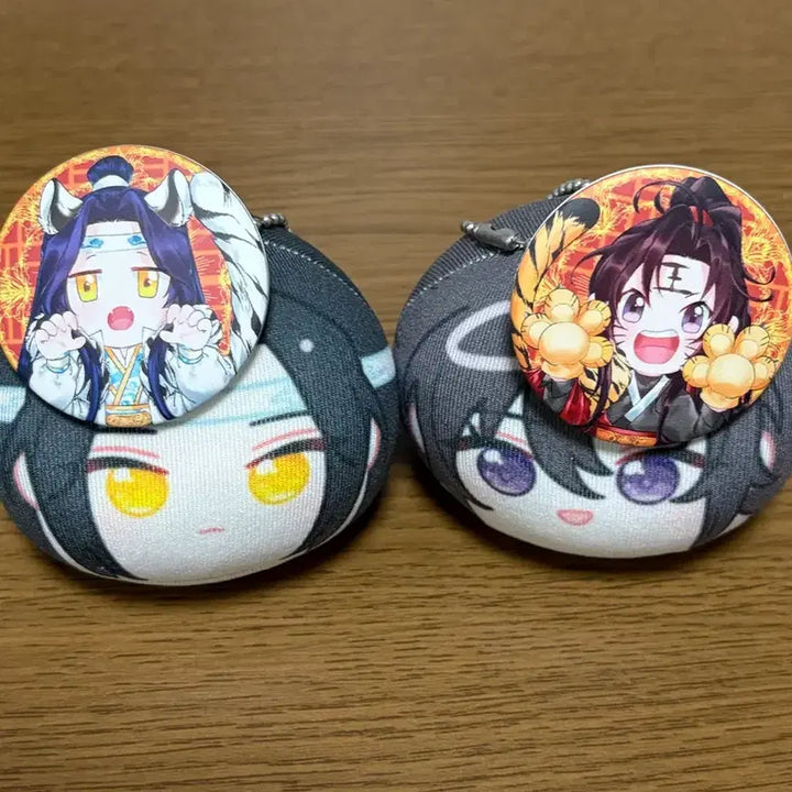 [BUNJANG] Grandmaster of Demonic Cultivation Manju Badge Set / 마도조사 만쥬 뱃지 세트 (비공굿)