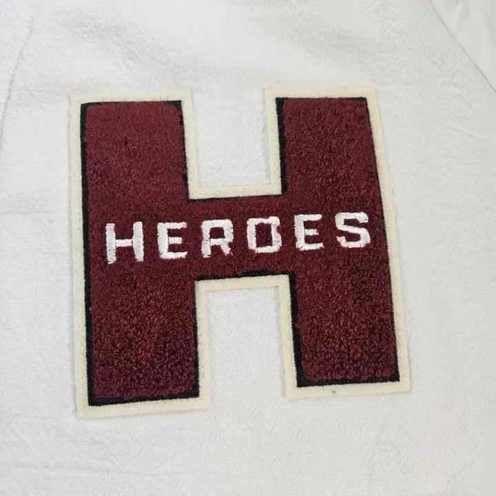 [BUNJANG] Musinsa x Kiwoom Heroes 2025 White Baseball Jersey / L 무신사 x 키움히어로즈 25 화이트 유니폼 야구복