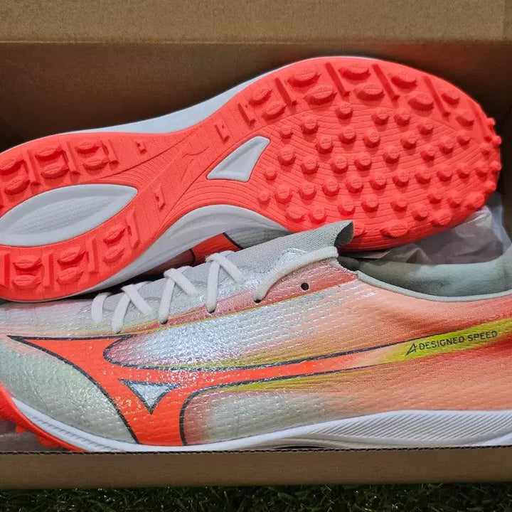 [BUNJANG] Mizuno Alpha 3 Elite AS Prism White Pack Soccer Cleats / [새상품]미즈노 알파3 엘리트 AS Prism White팩