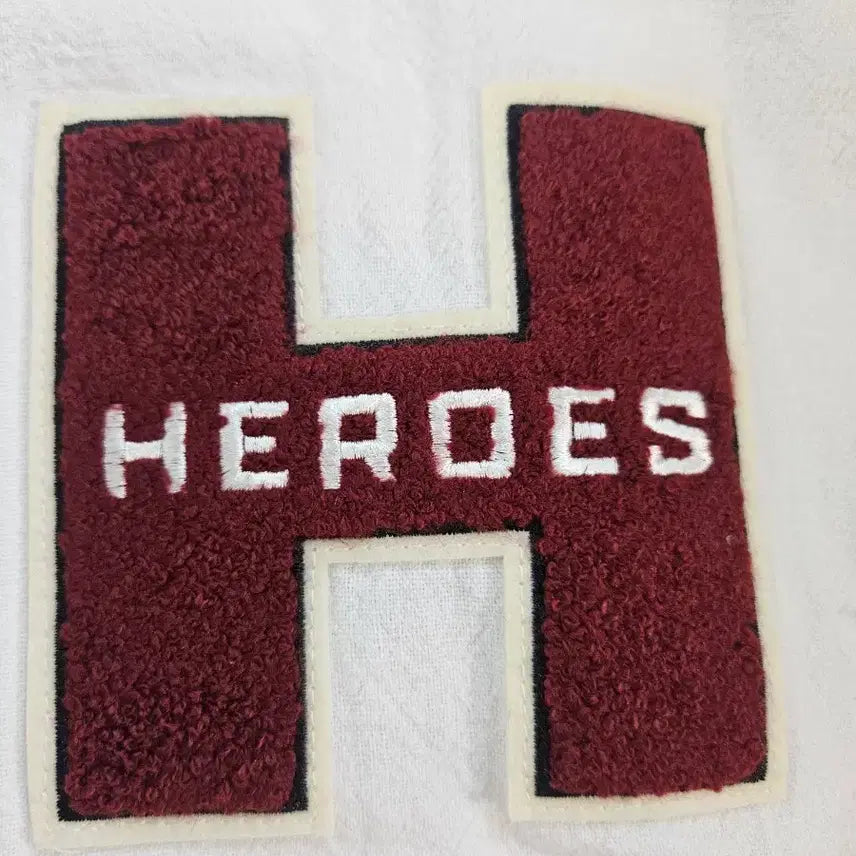 [BUNJANG] Musinsa x Kiwoom Heroes 25 White Baseball Jersey (2XL) / 2XL 무신사 x 키움히어로즈 25 화이트 유니폼 야구복