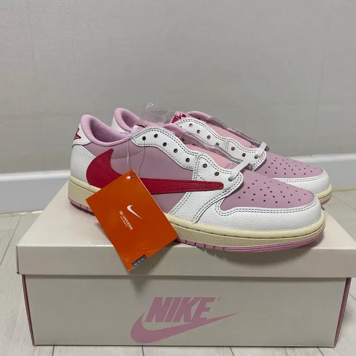 [BUNJANG] Air Jordan 1 Retro Low OG SP Travis Scott Sail Tropical Pink / 조던 1 x 트래비스 스캇 레트로 로우 OG SP 세일 트로피컬 핑크