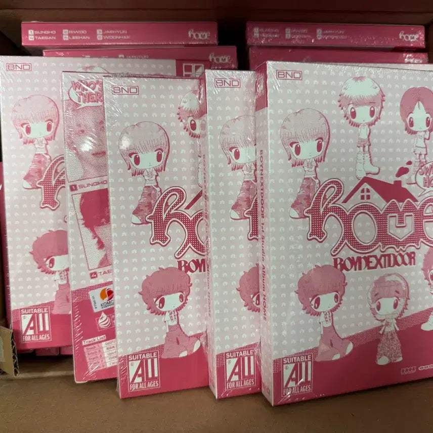 [BUNJANG] BOYNEXTDOOR HOME Sweet Home Version Sealed Album Bundle / 보넥도 boynextdoor HOME 미개봉 앨범 스윗홈 개인반 30장