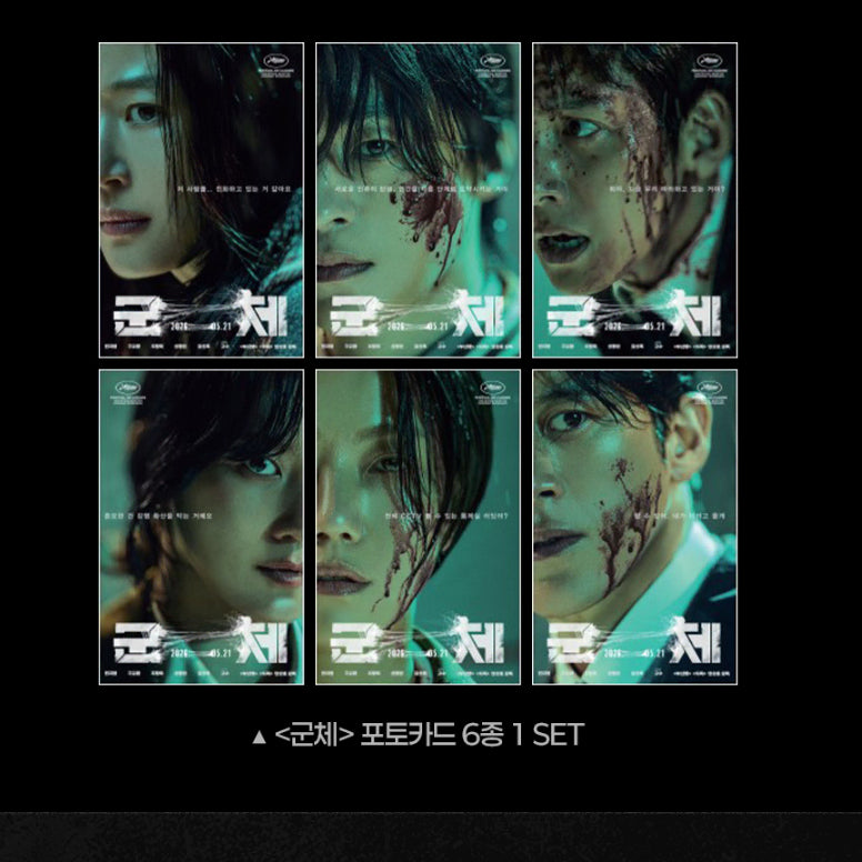 [SOLD OUT] 군체 포토카드 6종 1세트