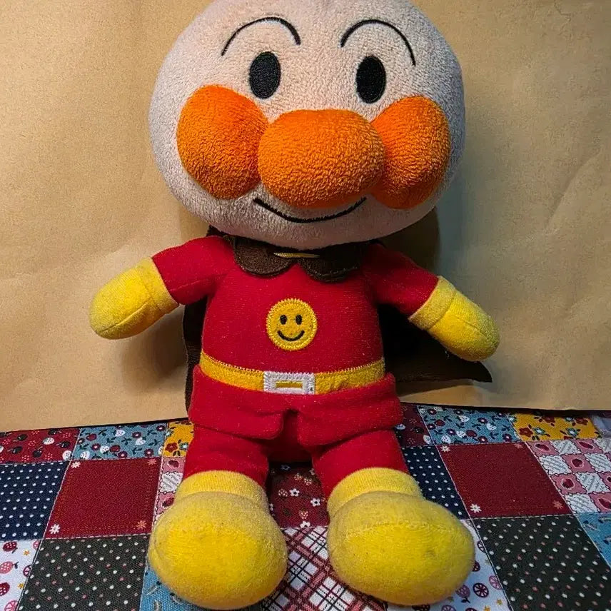 [BUNJANG] Anpanman Classic Talking Plush Doll (Approx. 28cm) / 호빵맨 고전 보이스 인형