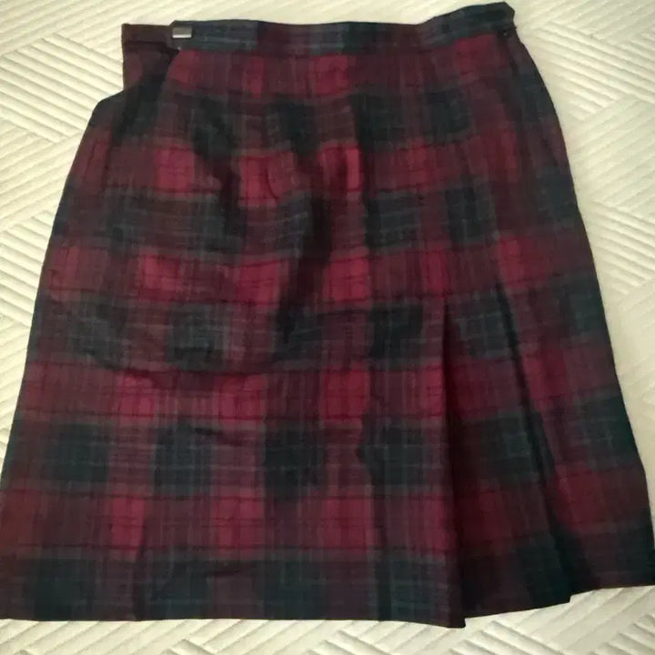 [BUNJANG] Used Plaid School Skirt / 중고 교복치마