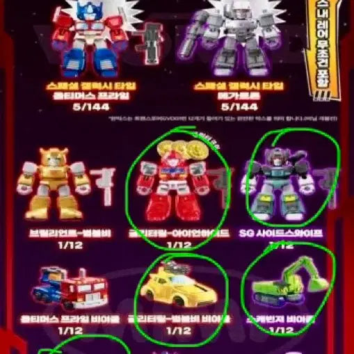 [BUNJANG] Blocky Transformers Defender Series 1 Bundle Set / 블로키 트랜스포머 디펜더 시리즈 1 일괄판매