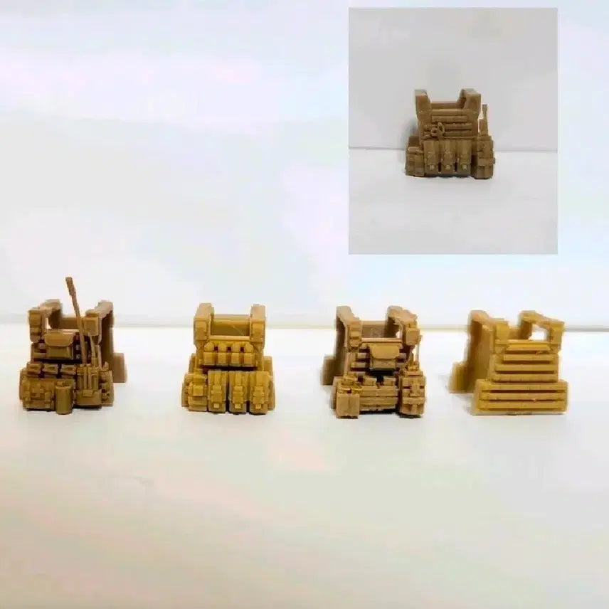 [BUNJANG] LEGO Military Uniform Minifigure Bundle Set (5 pcs) / 레고 밀리터리 피규어  방ㅌ복 일괄 6개 판매