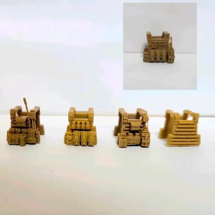 [BUNJANG] LEGO Military Uniform Minifigure Bundle Set (5 pcs) / 레고 밀리터리 피규어  방ㅌ복 일괄 6개 판매