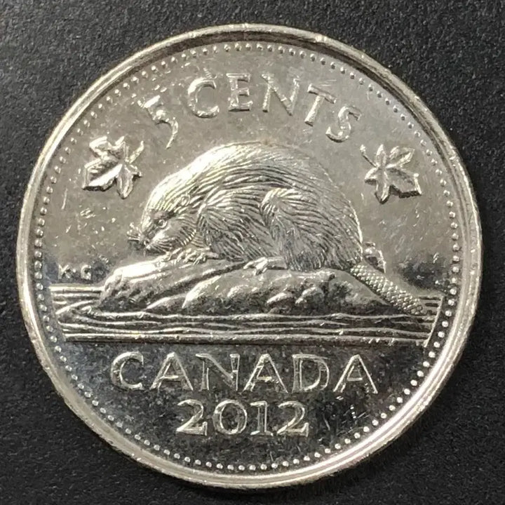 [BUNJANG] 2012 Canada 5 Cent Coin / 2012년 캐나다 5센트 동전 w2180