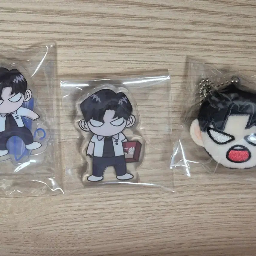 [BUNJANG] Garbage Time Sungsoo Sung Acrylic Block &amp; Small Face Keyring Bundle Set / 갑타 성준수 코롯토 아크릴 블럭 작뿡얼굴키링 가비지타임