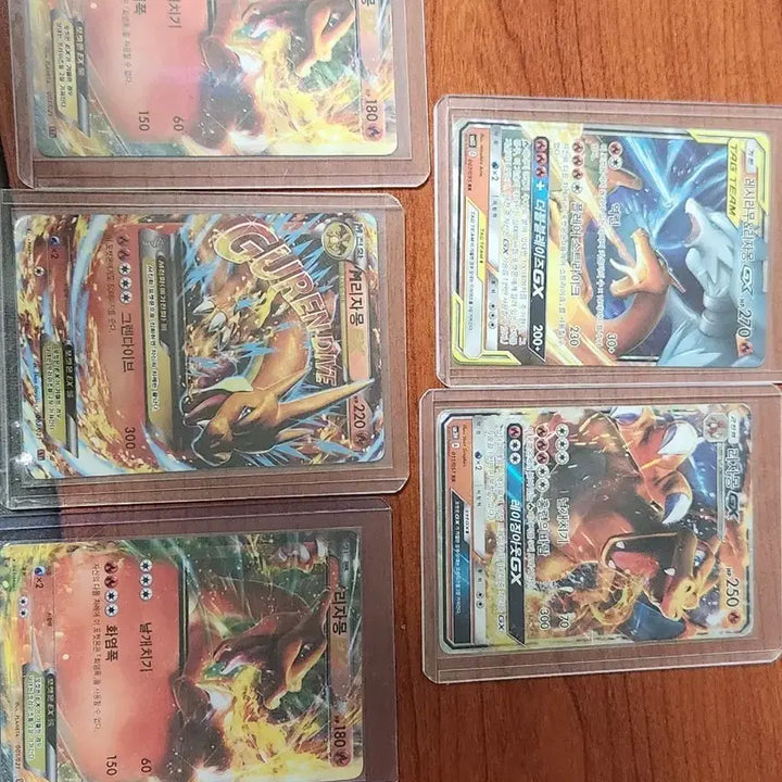 [BUNJANG] Pokemon Cards Charizard Bundle Set / 포켓몬 카드 리자몽 일괄