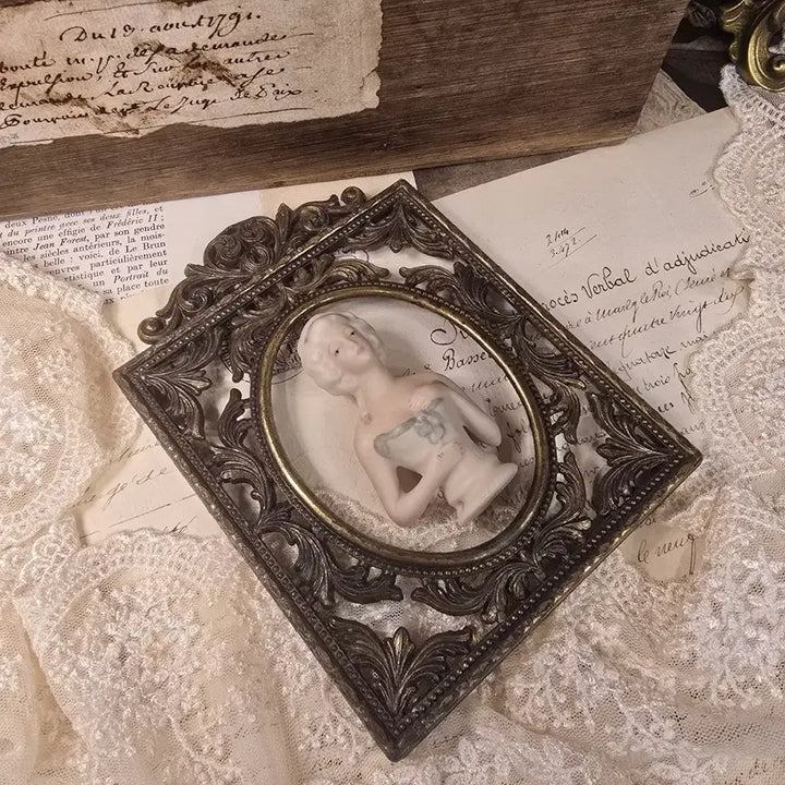 [BUNJANG] Vintage Brass Frame / 빈티지 브라스 액자 프레임 사각