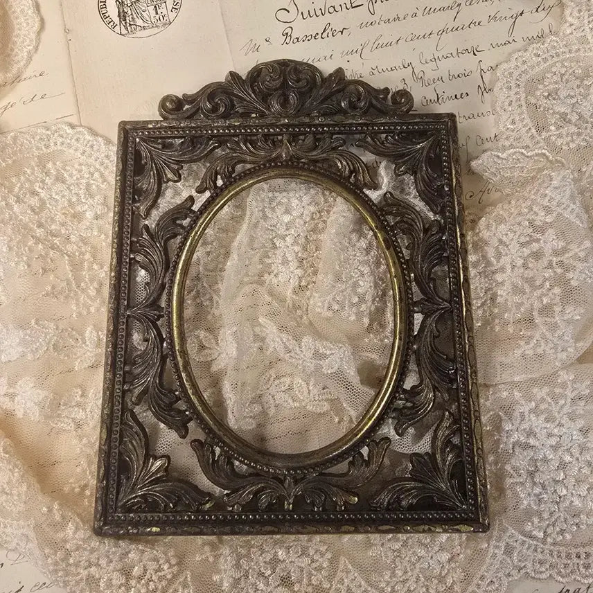 [BUNJANG] Vintage Brass Frame / 빈티지 브라스 액자 프레임 사각