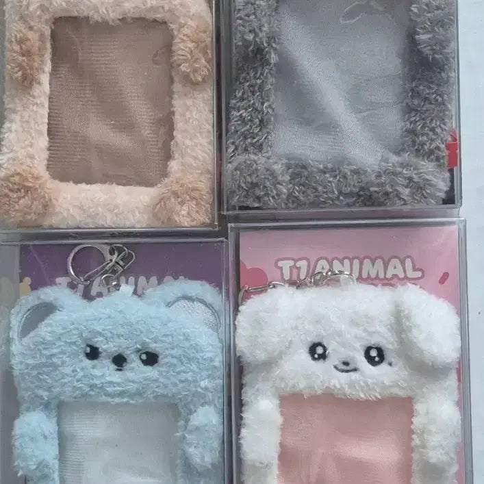 [BUNJANG] T1 Doran, Oner, Faker, Pagus, Keria Animal Friends Photocard Holder / 티원 도란 페이커 페이즈 케리아 애니멀프렌즈 포카홀더 양도판매