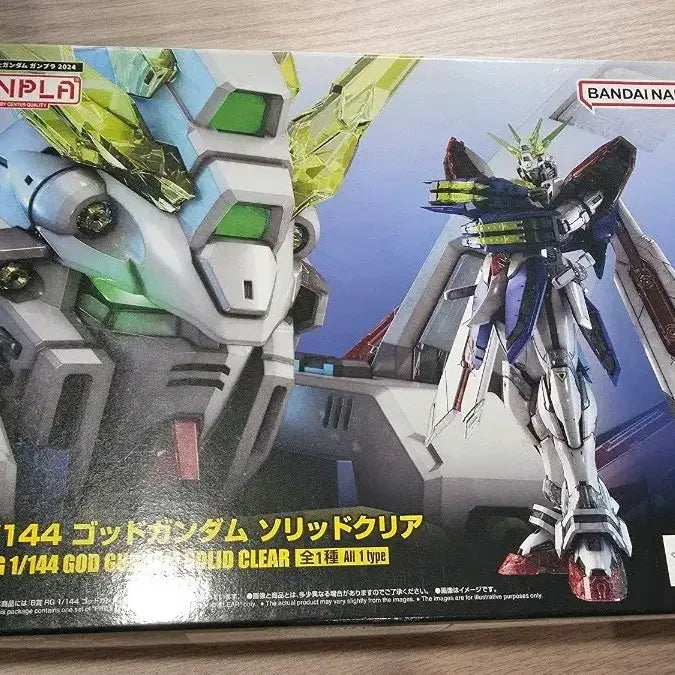 [BUNJANG] Bandai RG 1/144 God Gundam Solid Clear Model Kit / 반다이 RG 1/144 갓건담 솔리드 클리어