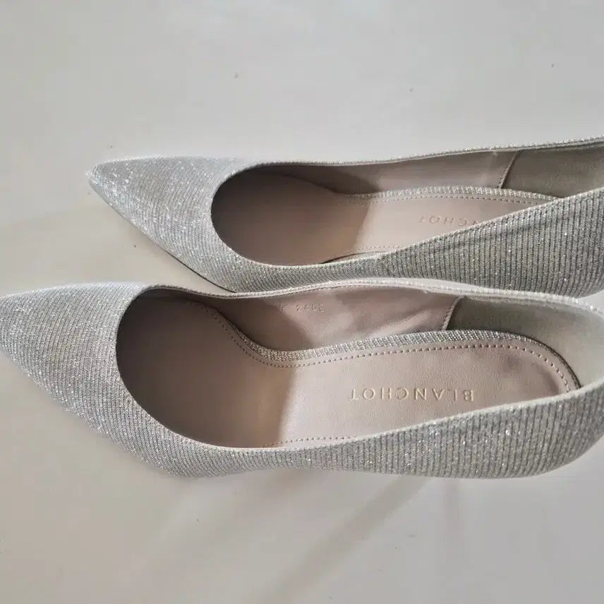 [BUNJANG] Blanchot Carrie Heel Glitter Silver / 블랑쇼 carrie heel