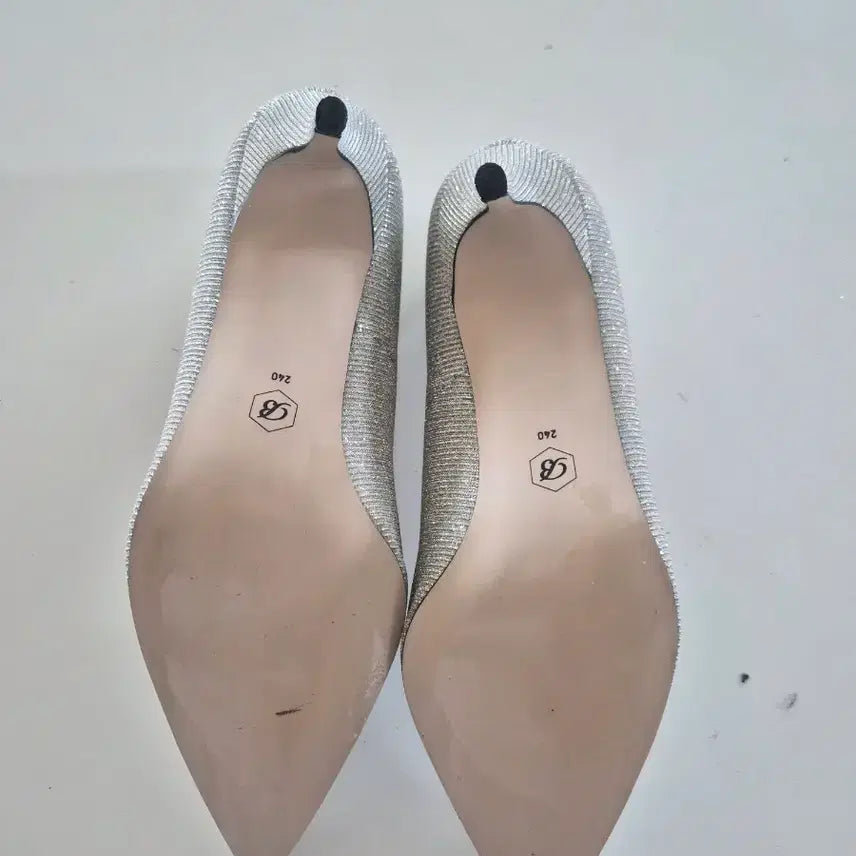 [BUNJANG] Blanchot Carrie Heel Glitter Silver / 블랑쇼 carrie heel