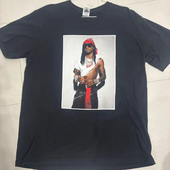 [BUNJANG] Supreme Playboy Carti T-Shirt Black FW25 / [L]슈프림 플레이보이 카티 티셔츠 블랙 - 25FW