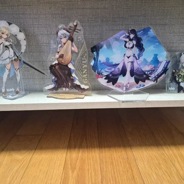 [BUNJANG] Genshin Impact Acrylic Stand Set (3 Types) / 원신 아크릴 3종 세트