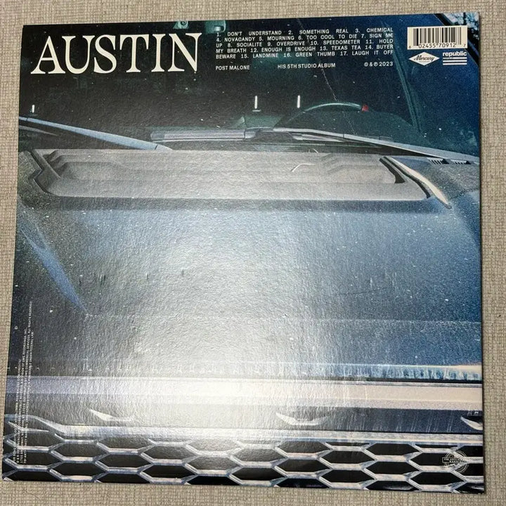 [BUNJANG] Post Malone Austin LP / 포스트말론 Austin LP 내놓습니다!