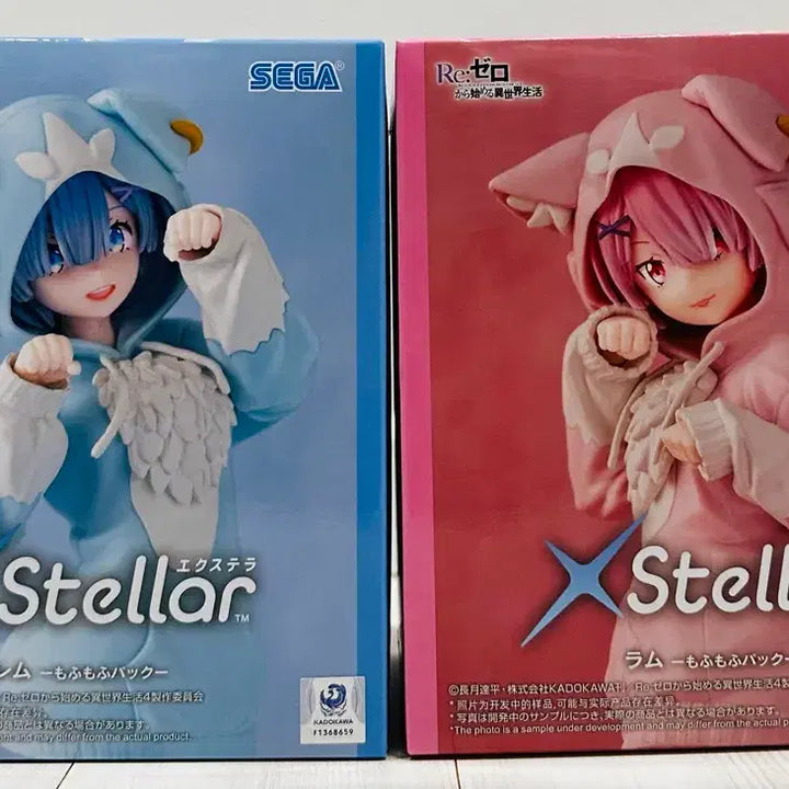 [SOLD OUT] <미개봉> SEGA Re:제로 렘/람 피규어 2종 세트
