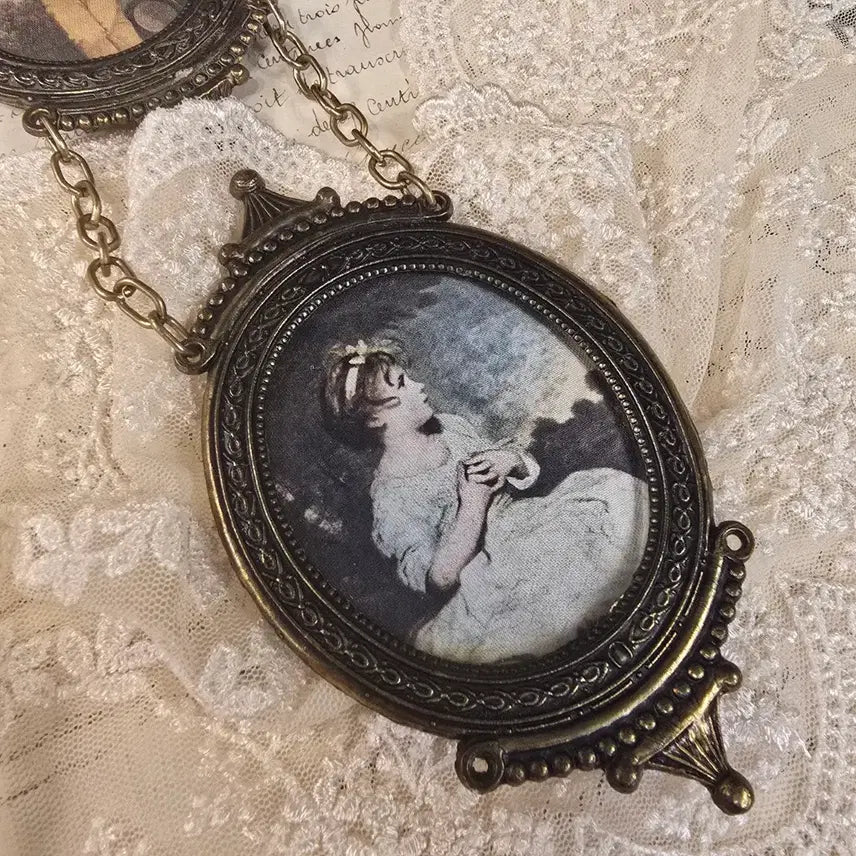 [BUNJANG] Vintage Italian Brass 2-Photo Mini Frame / 빈티지 브라스 2구 미니 액자
