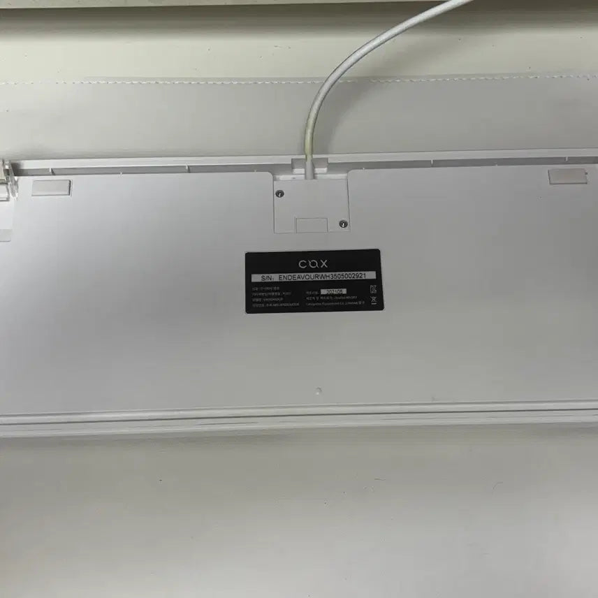 [BUNJANG] COX Endeavor Capacitive Keyboard Tenkeyless (35g) / 콕스 엔데버 무접점키보드(35g) 텐키리스