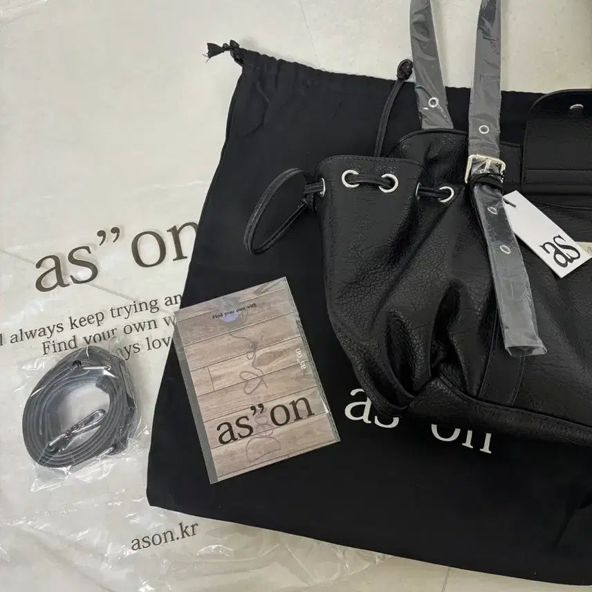 [BUNJANG] Azzn Heaven Bag Black Shoulder Bag / 새상품) 애즈온 헤븐백