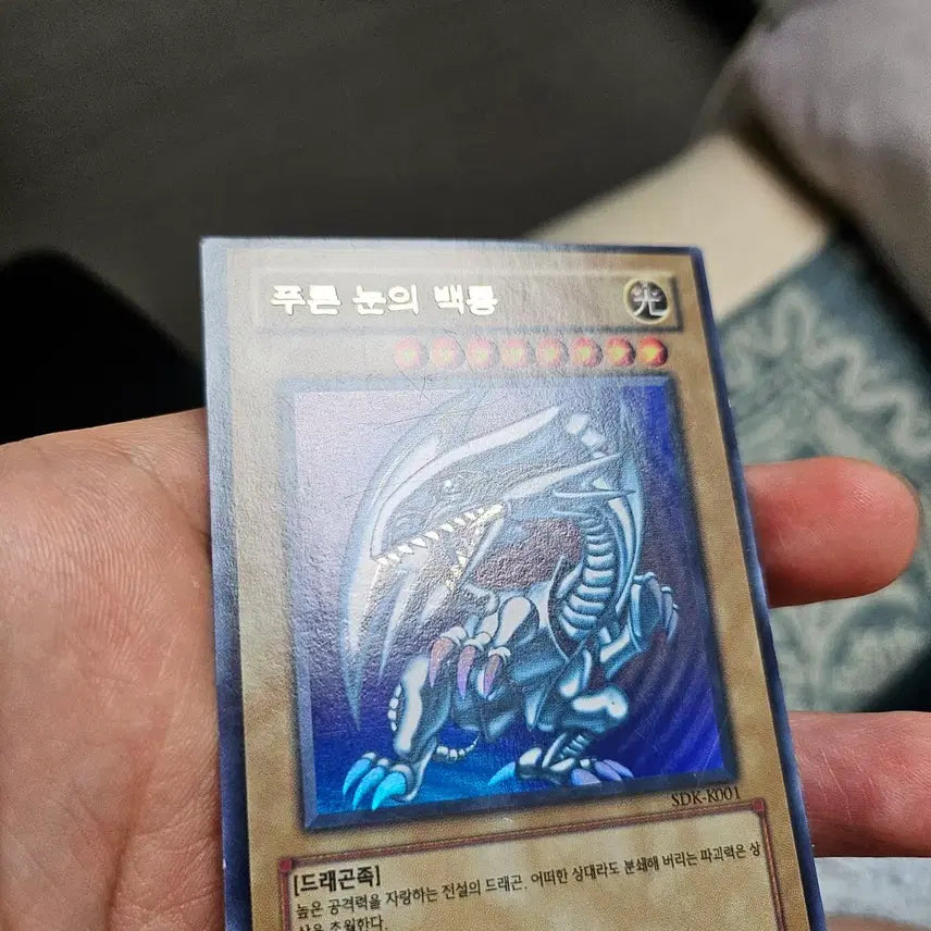 [BUNJANG] Blue-Eyes White Dragon First Edition SDK-K001 (2) / 푸른눈의백룡 초판 노퍼에 sdk-k001 (2번)