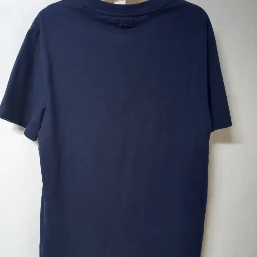 [BUNJANG] Lacoste Logo Short Sleeve T-Shirt Navy Size 90 / 라코스테 로고 반팔 티셔츠 네이비 90 !!