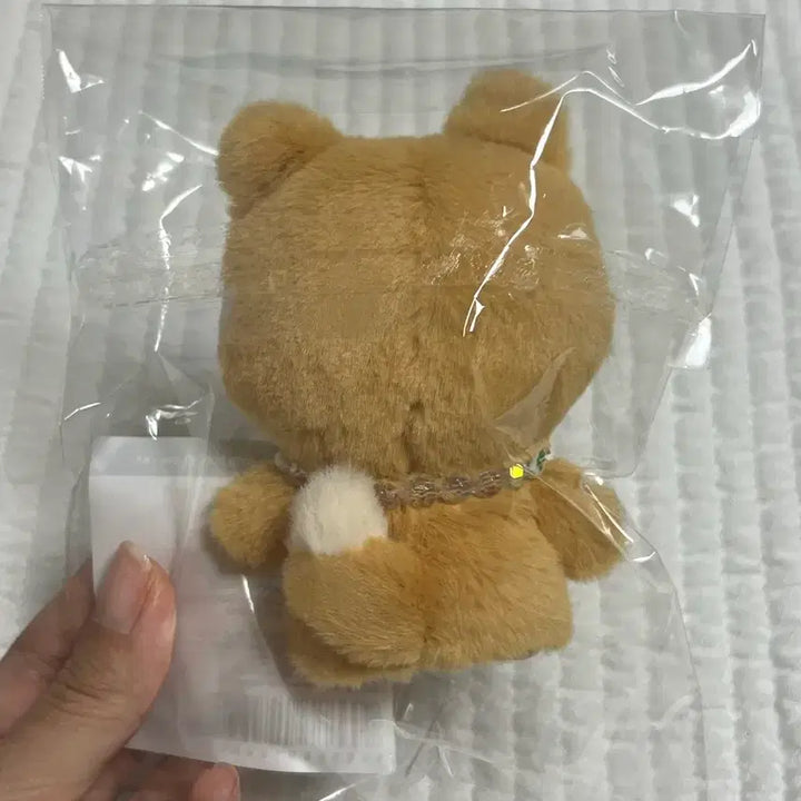 [BUNJANG] Petit Mallows Plush Finger Case with Necklace / 쁘띠멀즈 플러시 핑거 케