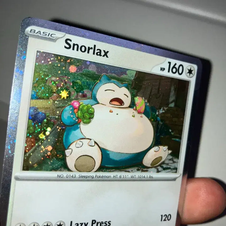 [BUNJANG] North America Snorlax Cosmos Holo Promo / [7월발송] 북미 잠만보 프로모 코스모스 홀로