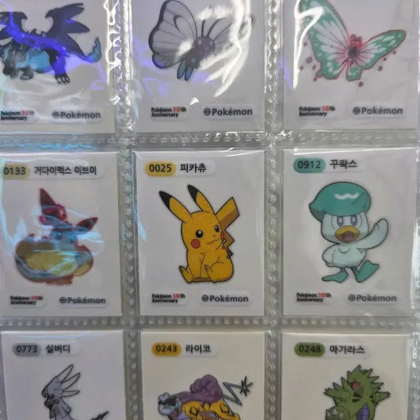 [BUNJANG] Pokemon Stickers Season 5 / 포켓몬띠부씰 시즌5,아트웍 판매