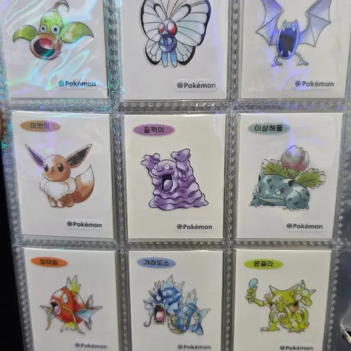 [BUNJANG] Pokemon Stickers Season 5 / 포켓몬띠부씰 시즌5,아트웍 판매