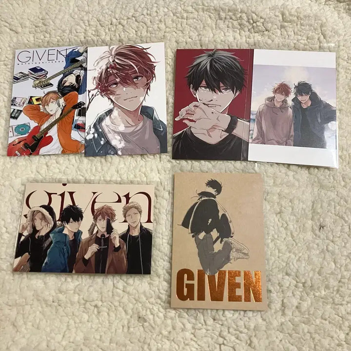 [BUNJANG] Given Postcard Set Animate Exclusive / 기븐