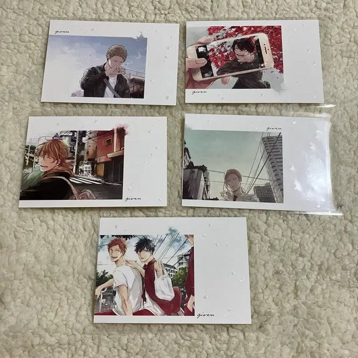 [BUNJANG] Given Postcard Set Animate Exclusive / 기븐