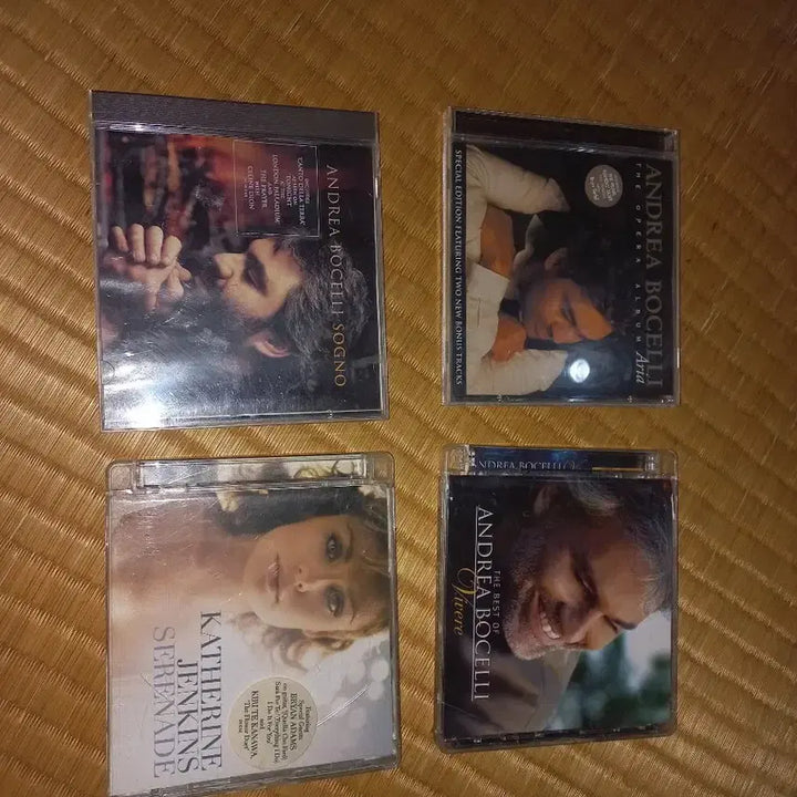 [BUNJANG] Andrea Bocelli &amp; Katherine Jenkins CD Collection (6 Discs) / 안드레아 보첼리 와. 케스린 젠킨스. CD 6장