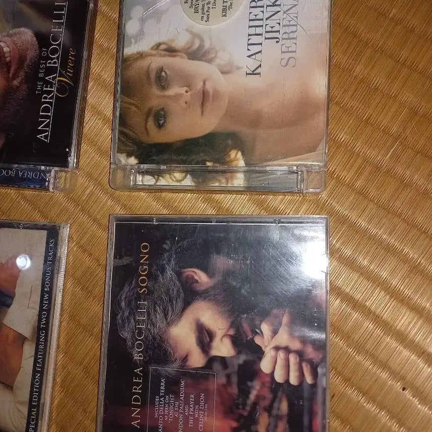 [BUNJANG] Andrea Bocelli &amp; Katherine Jenkins CD Collection (6 Discs) / 안드레아 보첼리 와. 케스린 젠킨스. CD 6장