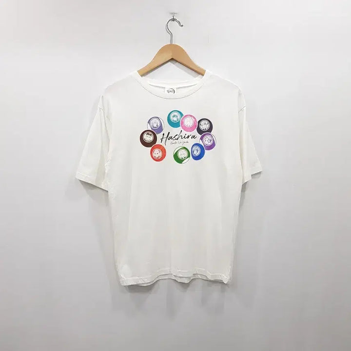 [BUNJANG] Vintage Shoe Oversized Graphic T-Shirt L / 귀멸의칼날 오버핏 프린팅 그래픽 반팔 티셔츠 여L R350