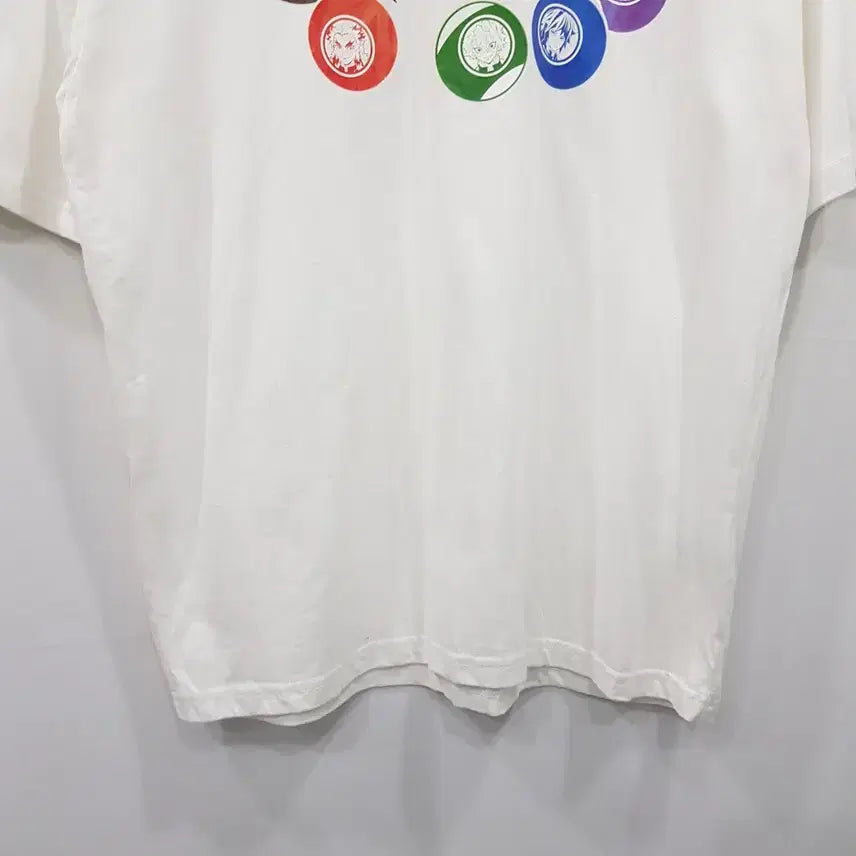 [BUNJANG] Vintage Shoe Oversized Graphic T-Shirt L / 귀멸의칼날 오버핏 프린팅 그래픽 반팔 티셔츠 여L R350