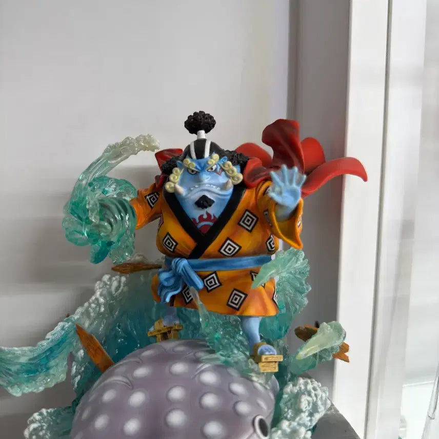 [BUNJANG] One Piece Resin World Collectable Figure Luffy Gear 5 Jinbe / 원피스 레진 월콜 G5 징베 피규어 판매합니다.