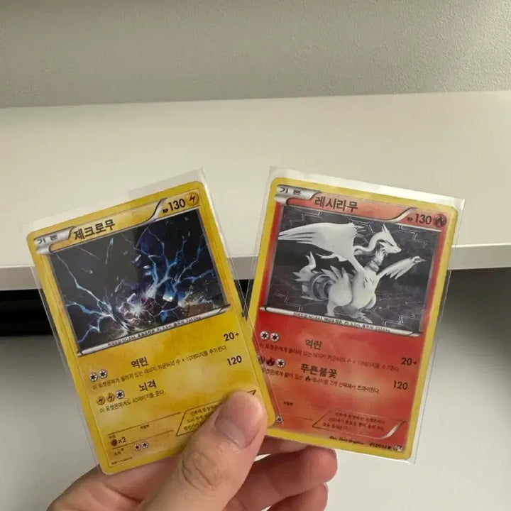 [SOLD OUT] 포켓몬카드 BW 제크로무 레시라무 카드 (일괄)
