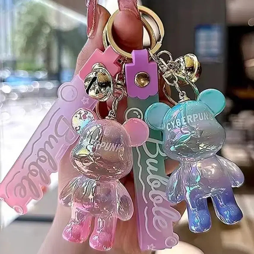 [BUNJANG] Bear Charm Keychain (Sealed) / 미개봉) 곰돌이 키링 열쇠고리