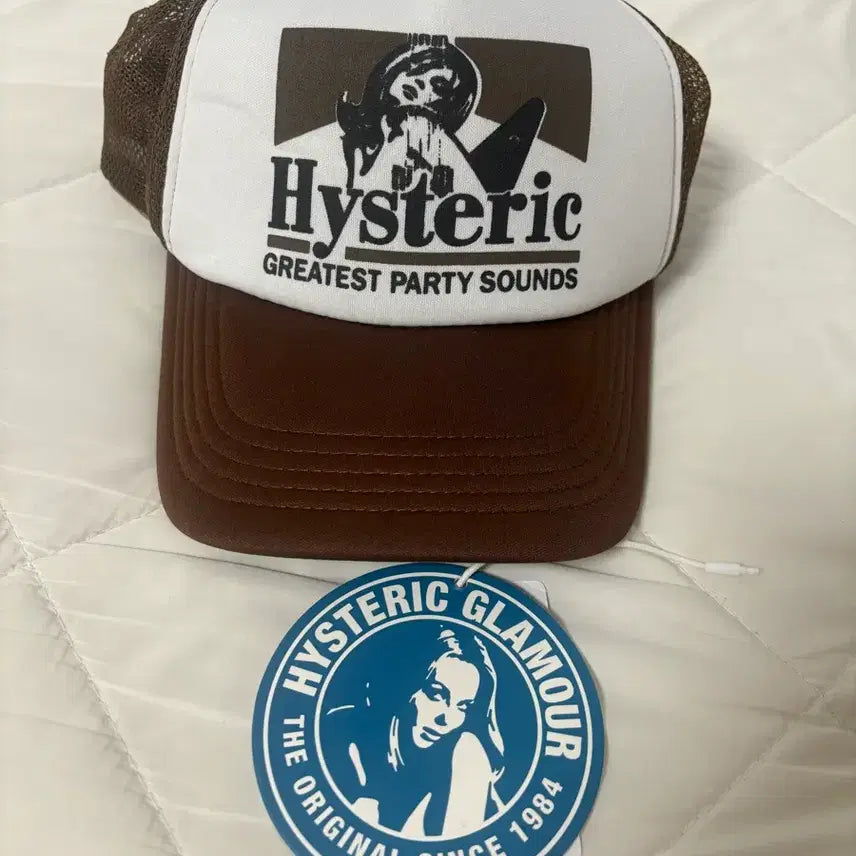 [BUNJANG] Hysteric Glamour Guitar Girl Mesh Cap / 히스테릭글래머 기타걸 메쉬캡