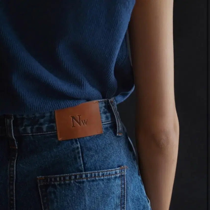 [BUNJANG] Nothing Written River Shorts Denim / 낫띵리튼 리버 쇼츠 데님 (파사드패턴 더바넷 타낫 )