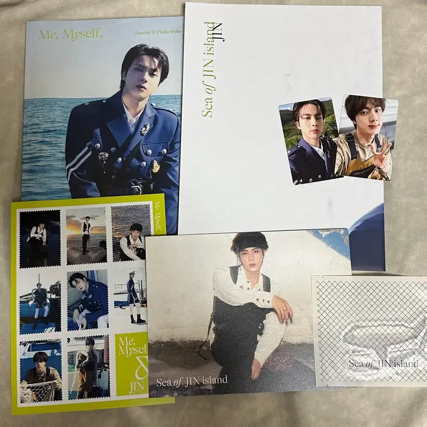 [BUNJANG] BTS Jin Me, Myself, &amp; Jin Photobook / Me,Myself JIN 잡지 팝니다.