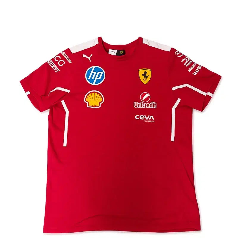 [BUNJANG] Scuderia Ferrari F1 Team Uniform 2025 German Edition Puma / F1 스쿠테리아 페라리 유니폼 2025 독일 정품