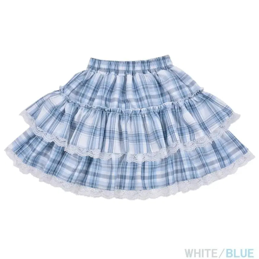 [BUNJANG] VOLCAN Huwari Tiado Lace Skirt / 볼칸 훈와리 티아도 레이스 스커트