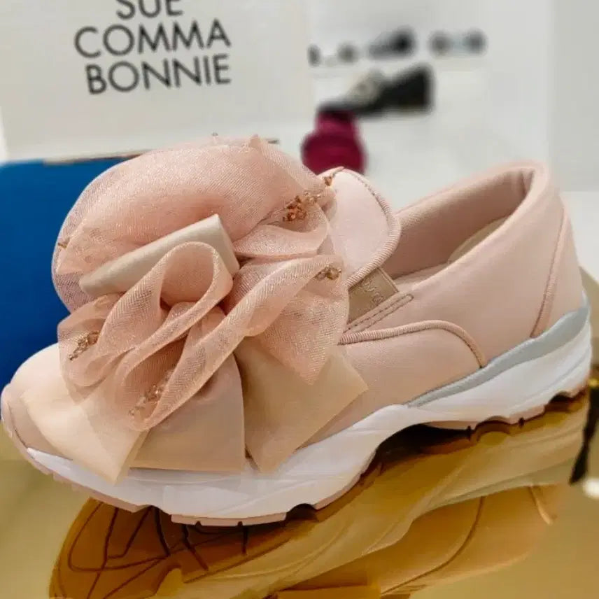 [BUNJANG] SUECOMMA BONNIE Lacey Slip-On Sneakers / 정품_ 슈콤마보니 Lacey slip-on 슬립온 운동화 225