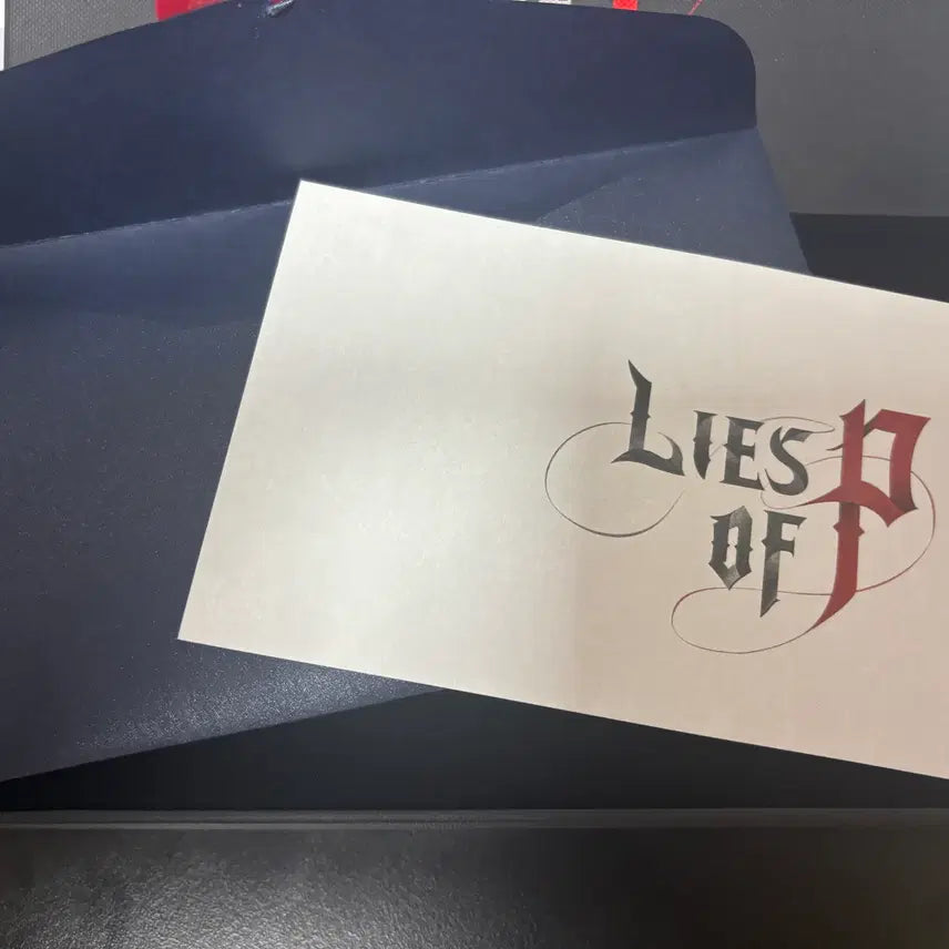[BUNJANG] Lies of P Orchestra Exclusive Badge/Letter Set / P의 거짓 오케스트라 특전 뱃지/편지 세트